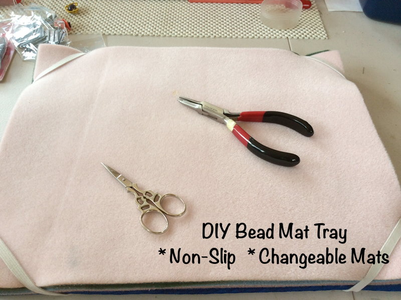 2 pcs Non- Mat Bead Mats for Beading Bead Mats for Jewelry Making