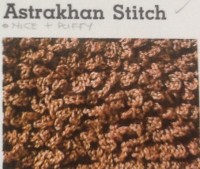 crochet stitches-astrakhan-crochet-stitch