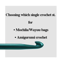 Stitch - which to use for Mochila Wayuu bags?